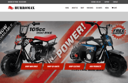 Burromax eCommerce Hompage